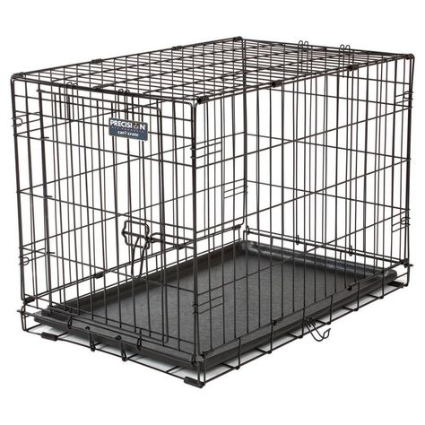 Precision Pet Care Single Door Dog Crate * Visit the image link more details. (This is an affiliate link and I receive a commission for the sales) #Pets Cat Illnesses, Airline Pet Carrier, Wire Crate, Wireless Dog Fence, Dog Crates, Dog Insurance, Large Dog Crate, Dog Cage, Wire Dog Crates