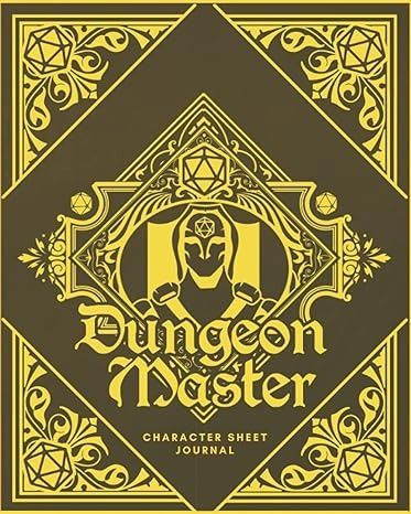 Dungeon Master Character Sheet Journal: DnD Notebook With 50 Character Pages and 100 Mixed Pages (Lined, Graph, Hex & Blank)For Role Playing Fantasy ... Sheets Journals - Class Design Covers): Game Books, D. Crawler: 9798716668201: Amazon.com: Books Dnd Notebook, Rpg Character Sheet, Pathfinder Game, Class Design, Dungeon Master, Character Sheet, Book Authors, Role Playing, Paperback Books