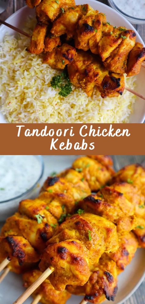 Tandoori Chicken Kebab, Dinner Gathering, Tandoor Oven, Chicken Kebab Recipe, Biryani Rice, Cucumber Raita, Chicken Kebabs, Chicken Skewers, Kebabs