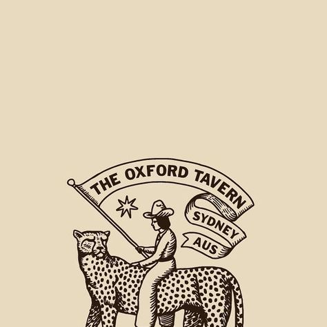 Josh Diaz on Instagram: "My first iteration of the @theoxfordtavern logo—unused but not unloved. More to come. . #graphicdesign #logo #logodesigner #branding #branddesign #cowboy #western #designbrew #illustration #graphicdesigndaily #thedesigntip" Folk Logo Design, Farm Logos Ideas, Cowboy Branding, Cowboy Cafe, Western Branding, Western Illustration, Cowboy Illustration, Cowboy Logo, Illustrated Logo