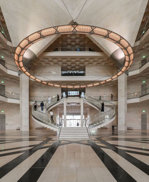 New Photos of the Museum of Islamic Art in Doha Islamic Art Museum, Museum Of Islamic Art, I M Pei, Light Inspiration, Art Plan, Mosque Design, Glass Curtain Wall, Islamic Design, Structure Design