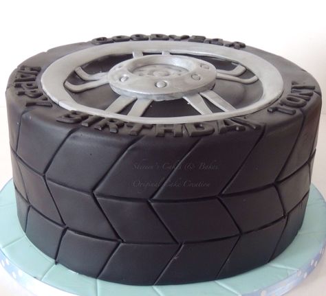 Tire Cake, Sweet Snacks Recipes, Cake Inspiration, Sweet Snacks, Party Cakes, Amazing Cakes, No Bake Cake, Type 3, Party Time