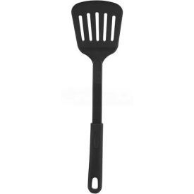 Catering & Serving | Food Serving Utensils | Winco NC-WS Slotted Spatula, 12"L, Black Nylon, Heat Resistant - Pkg Qty 24 | B1360074 - GlobalIndustrial.com Serving Utensils, Serving Food, Kitchen Handles, Serving Spoons, Kitchen Utensils Gadgets, Black Nylon, Ergonomic Handle, Frying, Black Nylons