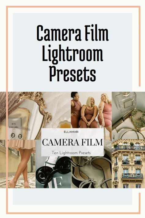 Enhance your photos with Camera Film Presets! Get the trendy beautiful appearance of a film camera without the hassle of developing photos✨ Photos With Camera, Developing Photos, Editing Tips, Camera Film, Photo Filters, Etsy Instagram, Editing Tools, Lightroom Presets Free, Lightroom Mobile