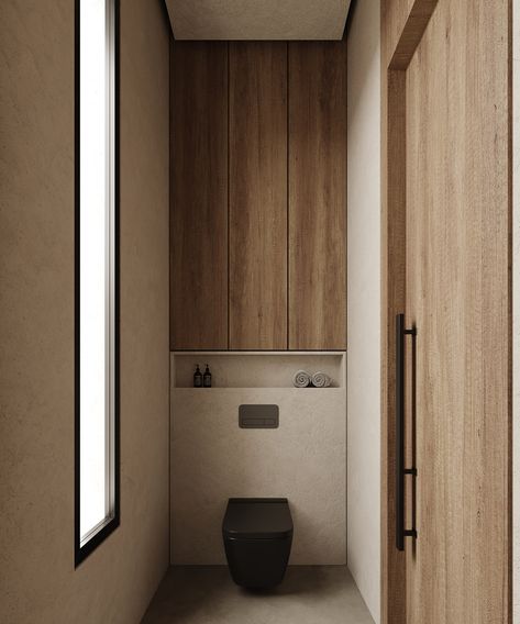 D . U . N . E . S :: Behance Japandi Bathroom, Casa Wabi, Lavabo Design, Wabi Sabi Interior, Wc Design, Japandi Interiors, Bathroom Dimensions, Guest Toilet, Small Toilet