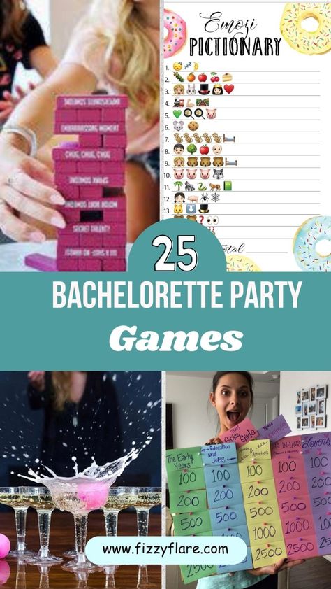 25 Bachelorette Party Games – Fizzy Flare Party Guessing Games, Raunchy Bachelorette Party Games, Free Bachelorette Party Games, Low Key Bachelorette Party, Prosecco Pong, Bachelorette Party Games Funny, Bachelor Party Games, Fun Bachelorette Party Games, Planning A Bachelorette Party