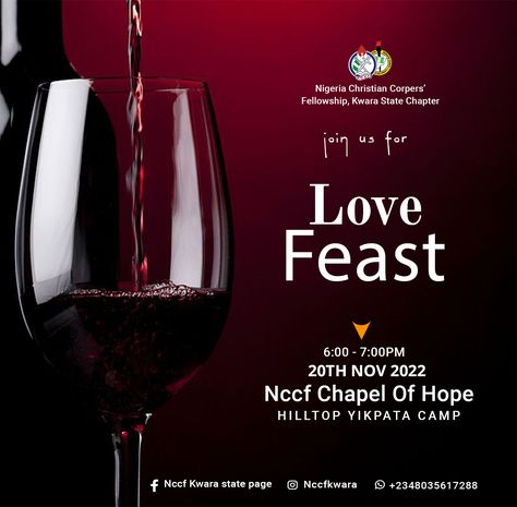 Love Feast Design, Flyer Design Ideas, Love Feast, Church Poster Design, Church Poster, Church Graphic Design, Birthday Flyer, Portfolio Ideas, Design Posters