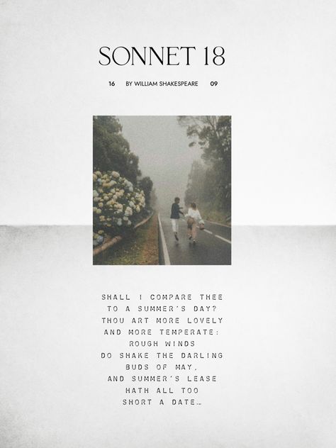 William Shakespeare sonnet 18 Poems By William Shakespeare, William Shakespeare Sonnets, Shakespeare's Sonnets, Darling Buds Of May, Shakespeare Sonnets, Bulletin Journal, Bulletin Journal Ideas, William Shakespeare, Journal Ideas