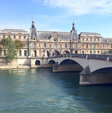 Paris, France - The Siene River beside the Louvre Siene River, Anna And The French Kiss, Italy Tour, Mom Tattoo, Paris Trip, Italy Tours, 2023 Vision, The Louvre, Mom Tattoos