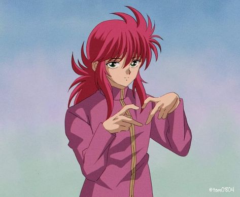 Anime Boys With Long Hair, Kurama Yyh, Shuichi Minamino, Yu Yu Hakusho Kurama, Kurama Hiei, Youko Kurama, Kurama Yu Yu Hakusho, Yoko Kurama, Ghost Fighter