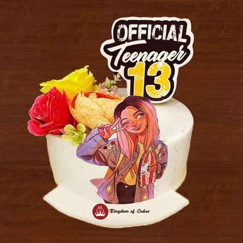 Official Teenager Cake, Cool Hashtags, Special Birthday Cakes, Cake Delivery, Cool Birthday Cakes, Theme Cake, Visit Website, Trendy Designs, Delhi Ncr