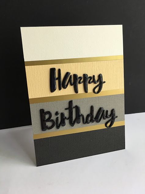 Birthday Card Cricut, Birthday Card Craft, Masculine Birthday Cards, Bday Cards, Boy Cards, Birthday Card Design, Birthday Cards For Men, Cricut Cards, Card A