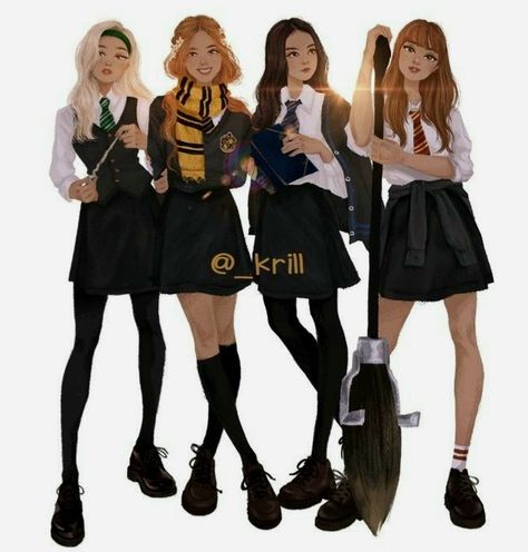 Harry Potter Uniform, Citate Harry Potter, Hogwarts Outfits, Halloween Parejas, Harry Potter Oc, Harry Potter Girl, Desenhos Harry Potter, Harry Potter Images, Harry Potter Artwork