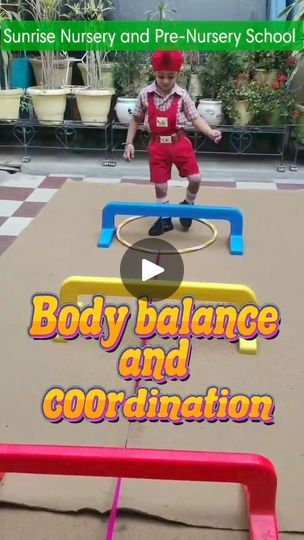 Balancing Games For Kids, Balance Games For Kids, Activities For Kids Preschool, Games For Children, Playbased Learning, Fun Classroom Activities, Nursery School, Creative Activities For Kids, Body Balance