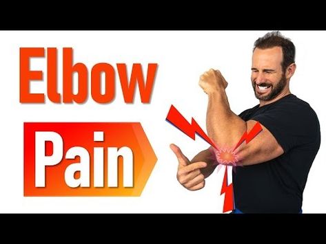 Fix The MOST COMMON Cause Of Elbow Pain (3 Easy Steps) - YouTube Sore Elbow, Elbow Pain, Alternative Medicine, Easy Steps, Easy Step, Medicine