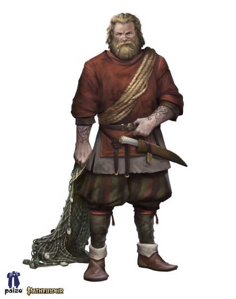 Viking Character, Old Fisherman, Pathfinder Character, Fantasy Role Playing, Heroic Fantasy, Concept Art Character, Dungeons And Dragons Characters, Dnd Art, Warhammer Fantasy