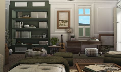 Bloxburg Shelf Decor Ideas, Bloxburg Interior Ideas Living Room, Bloxburg Bookshelf, Bloxburg Room Inspo, Build Bloxburg, Bloxburg Rooms, Bloxburg Interior, Bloxburg Town, Blocksburg Room Ideas￼