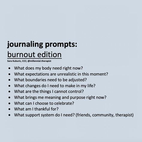 Compassion Fatigue, Healthy Coping Skills, Burnout Recovery, Mental Health Activities, I Need Friends, Writing Therapy, Journal Writing Prompts, Some Questions, Mental And Emotional Health