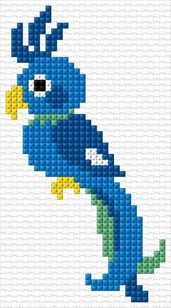 Parrot Cross Stitch Pattern Free, Parrot Cross Stitch, Cross Stitch Calculator, Character Blankets, Diamond Dots, Cross Stitch Patterns Flowers, Cross Stitch Bird, Mini Cross Stitch, Beaded Cross Stitch