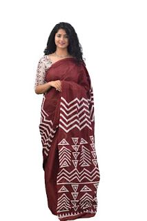 Indian Garments, Mulmul Saree, Fashion Hub, Cotton Sarees, Saree With Blouse, Blouse Length, Blouse Pattern, Blouse Fabric, Office Outfits