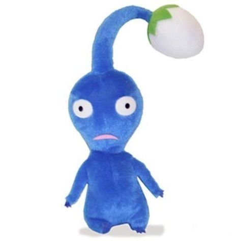 blue pikmin plush.....if I give this to Ava and Jennifer, there may be a tantrum if the "right person" doesn't get this ...and it may cause me to be in timeout afterwards Blue Plushie, Blue Pikmin, Pokemon Merchandise, Sonic Adventure, Pokemon Plush, Knitting Techniques, Anime Comics, Puppets, Favorite Character