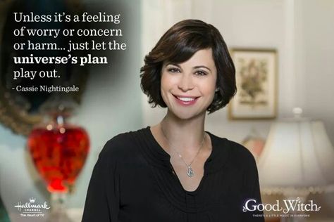 #GoodWitch - Cassie Cassie Nightingale Quotes, Inspirationsl Quotes, Good Witch Cassie, Hallmark Good Witch, Cassie Nightingale, The Good Witch Series, Witch Tv Series, Sabrina Spellman Style, Buddha Thoughts