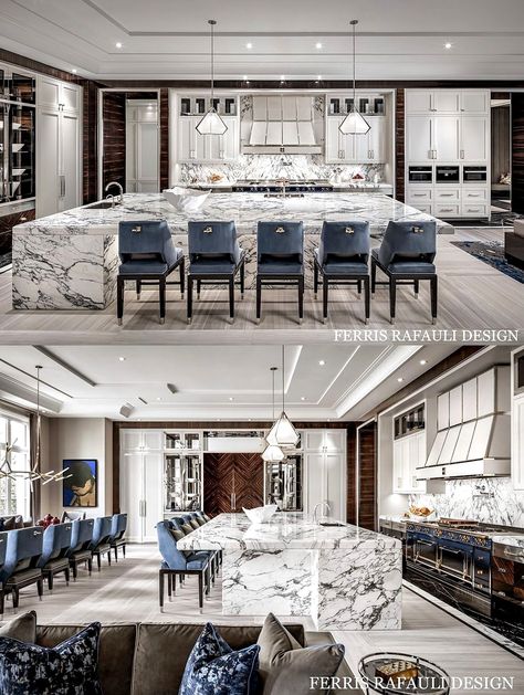 Drake's kitchen - Drake's home design - Drake home decor - Drake's house Drakes House Interior, Drake Mansion Interior, Drake House Interior, Luxury Mansions Interior Kitchen, Drake Kitchen, Drake Mansion, Luxury Homes Kitchen, Dream Kitchen Design Luxury, Luxury Kitchen Design Mansions