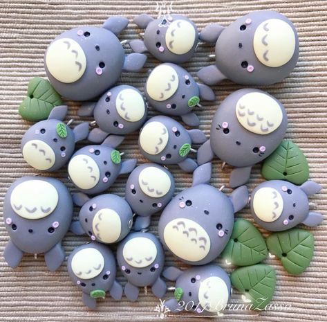 Fimo Kawaii, Clay Idea, Clay Crafts For Kids, Clay Rings, Polymer Clay Kawaii, Fimo Polymer Clay, Tanah Liat, Polymer Clay Diy, Polymer Clay Animals