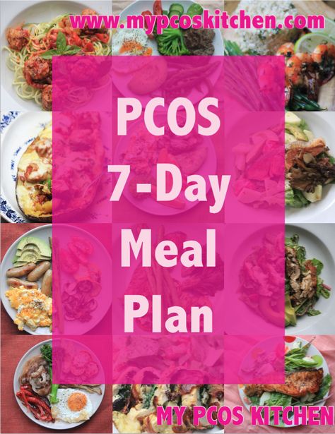 A 7-Day meal plan for PCOS cysters who are looking to heal themselves the natural way! All organic, gluten-free, sugar-free, low-carb and low-calorie recipes! Gym Nutrition, Day Meal Plan, 7 Day Meal Plan, Sport Nutrition, Low Carb Diets, Low Carb Eating, Diet Vegetarian, No Calorie Foods, Nutrition Education