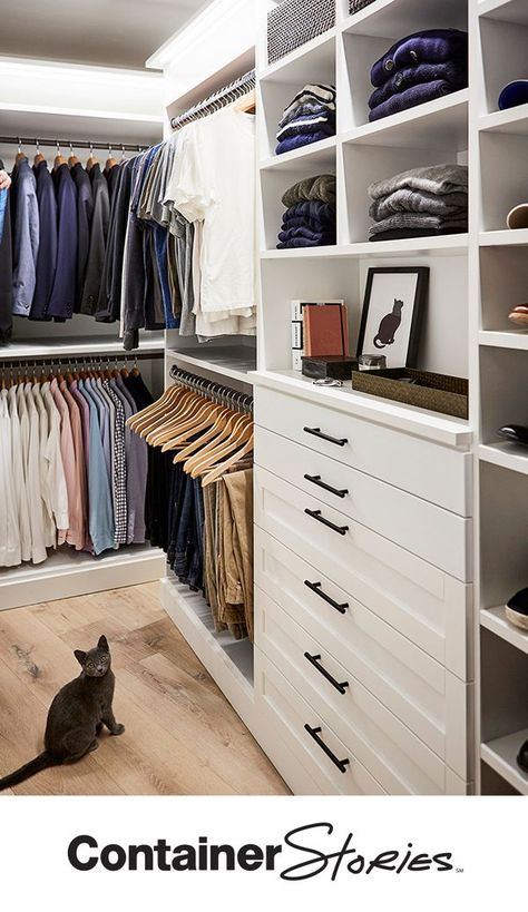 Open Closets, Master Closet Design, Closet Solutions, House Closet, Closet Clothing, Organized Closet, Armoire Dressing, Dream Closet Design, Walk In Closet Design