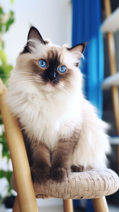 Birman Cat And 15 Pets - Are Birmans Friendly With Other Pets Birman Cat Kitten, Cat Breeds Siamese, Birman Kittens, Balinese Cat, Burmese Cat, Birman Cat, Cat Ages, British Shorthair Cats, Beautiful Cat Breeds