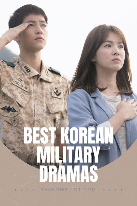 Here's a list of the best military Kdramas that offer a unique look into the experiences of Korean soldiers both on and off the battlefield. Korean Soldier, Top Korean Dramas, Korean Army, Korean Military, Military Romance, Korean Tv Shows, Korean Movies, Army Training, Best Kdrama