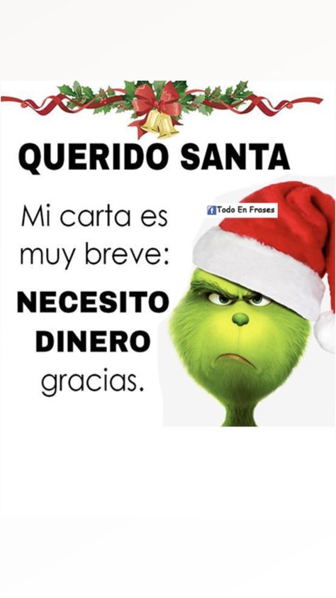 Grinch Quotes, Blessing Words, Airplane Birthday Party, Spanish Jokes, Christmas Memes, Christmas Jokes, Funny Spanish Memes, Break Bad Habits, Positive Images