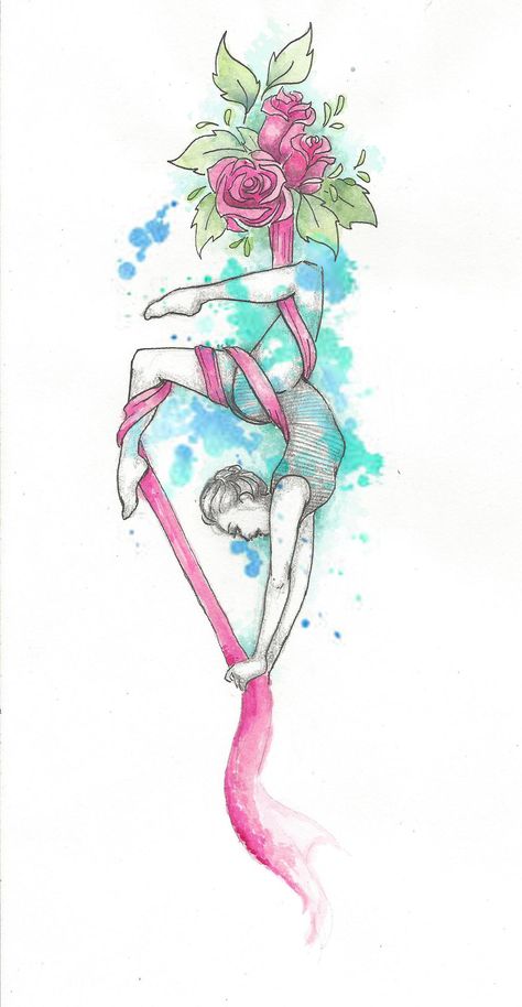 Arial Silk, Yoga Drawing, Aerial Silk, Arte Doodle, Dancing Drawings, Pole Art, Aerial Dance, Aerial Arts, Circus Art