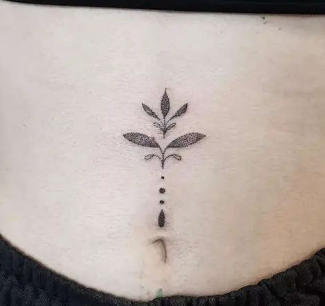 50 Best Fingerprint Tattoo Designs That are Totally Unique - Tattoo Twist Above Belly Button Tattoo, Belly Button Tattoos For Women Cover Up, Around Belly Button Tattoos For Women, Under Belly Button Tattoo, Belly Button Tattoos For Women, Navel Tattoo, Belly Tattoo Ideas, Fingerprint Tattoo, Belly Button Tattoos