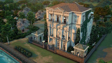 I built a beautiful Italian traditional villa in the world of Tartosa - The Sims 4 My wedding stories
I used cc! The whole lists + the tray files are always on my Tumbler Simsphonysims ❤️ Sims 4 Italian Villa, Sims 4 Italian House, Italian Villa Floor Plans, Sims 4 Villa, French House Interior, Sims 4 Mansion, Sims4 Lots, Italian Mansions, Italian Mansion