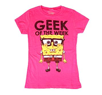 Geek Of The Week T-Shirt - Featuring Spongebob Spongebob Clothes, Spongebob Shirt, Geek Women, Geek Shirts, Nerd Shirts, Vintage Band Tees, Square Pants, Roblox Shirt, Shirts Vintage