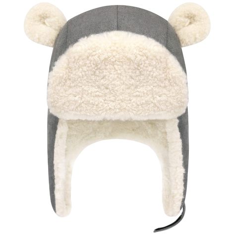 PRICES MAY VARY. SUPER WARM MATERIALS: The high quality baby winter hat is double-layered, the outer layer is soft suede, and the inner layer is thickened sherpa lining. These two fabrics are carefully selected by us, which are super warm, comfortable, and can better protect against wind in cold weather. So it's also a great infant winter hat or newborn winter hat, especially suitable for delicate skin. UNIQUE BEAR EARS DESIGNS: This is a classic baby trapper hat with unique bear ears designs. W Toddler Winter Hat, Newborn Winter, Baby Winter Hat, Girl Hats, Baby Winter Hats, Go Skiing, Best Wraps, Toddler Winter