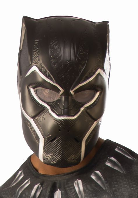 Black Panther Adult Mask Black Panther Costumes, Marvel Mask, Large Wall Decor Bedroom, Halloween Costumes Book Characters, Children Halloween Costumes, Black Panther 1, Panther Costume, Avengers Toys, Black Panther Costume