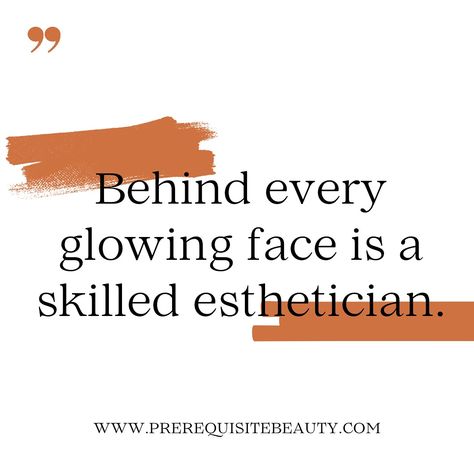 Behind every glowing face is a skilled esthetician. ✨ Discover the transformative power of professional skincare at Prerequisite Beauty. Our expert estheticians are dedicated to helping you achieve your skincare goals. Book your appointment today and let your skin shine! 🏣Prerequisite Beauty 👩‍⚕️Apryle Denise, MBA LE 📍Livonia, MI 🌐www.PrerequisiteBeauty.com 📲(313)912-8702 #PrerequisiteBeauty #Esthetician #Skincare #FacialTreatment #SelfCare #Beauty Skincare Quotes Motivation Skin Care, Esthetician Christmas, Esthetician Humor, Body Snatcher, Esthetician Skincare, Skincare Goals, Professional Skincare, Esthetician Marketing, Skin Shine