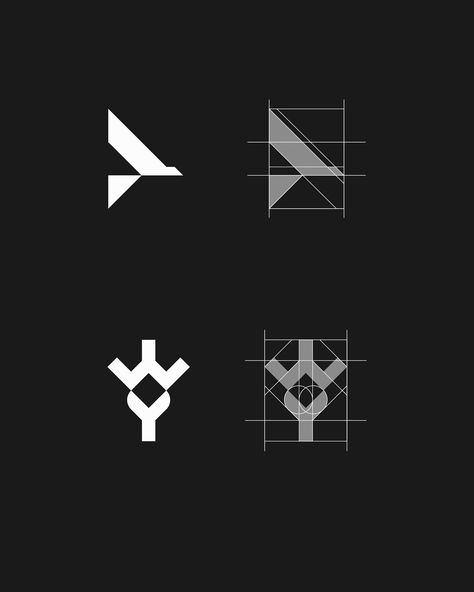 The importance of using a grid system when creating a logomark🙌 #logodesign #logotypedesign #visualidentitydesign #modernlogo #minimalistlogo #minimalisticlogo #branddesign #logoforbusiness Logo Grid System, Geometric Monogram Logo, Logomark Design, Grid System, Visual Identity Design, Logotype Design, Minimalist Logo, Modern Logo, Brand Identity Design