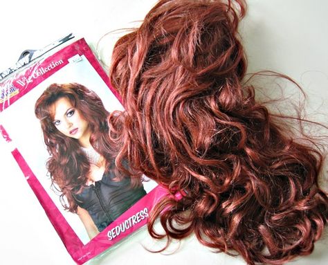 Clip On Hair Extensions, Hair Extension Salon, Tutorial Hair, Red Wig, Stylish Short Hair, Long Hair Extensions, Hair Diy, Cheap Wigs, Cheap Halloween