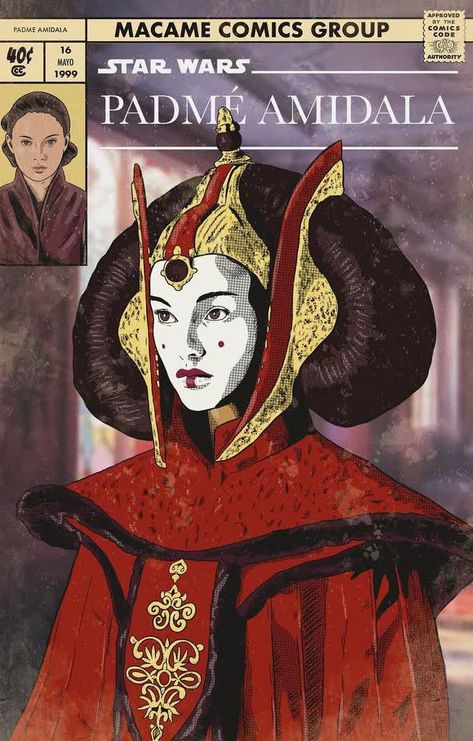 Star Wars Wall Prints, Star Wars Comic Book Covers, Starwars Posters Vintage, Poster Prints Star Wars, Star Wars Retro Poster, Star Wars Comic Cover, Vintage Star Wars Poster, Padme Amidala Poster, Star Wars Comic Panel