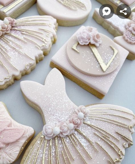 Ballet Cookies, Ballerina Cookies, Cookies Decoradas, Royal Iced Cookies, Sugar Cookie Royal Icing, Fondant Cookies, Pretty Cookies, Fancy Cookies, Cookie Frosting