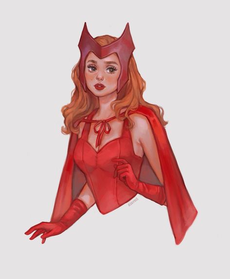 Marvel Wanda, Romani Wanda, The Scarlet Witch, Loved Drawing, Pfp Pics, Marvel Xmen, Marvel Drawings, Scarlet Witch Marvel, Super Hero Outfits