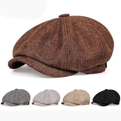 Size: cap circumference 56-61cm, cap length 26cm, brim 5cm, cap depth about 11cm. Material: polyester fiber. Our warehouse is located in Yiwu, the largest small commodities market in China. That's our motto. Mens Casual Hats, Newsboy Cap Men, Mode Hip Hop, Casual Hats, Cabbie Hat, Baker Boy Cap, Flat Hats, Hip Hop Cap, Newsboy Hat