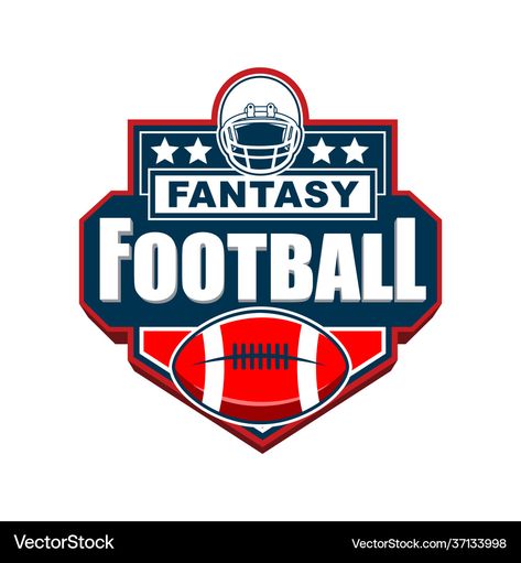 Fantasy Football Logos, Badge Logo Design, Football Badge, Fantasy Logo, Fantasy Football League, Football Logos, Helmet Logo, Badge Logo, Football Helmet