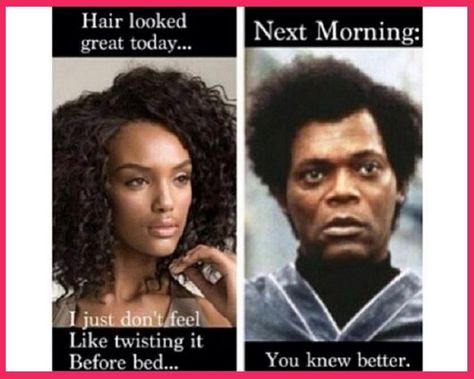 Time for a little laughter on this hair journey:  20 Of The Best Black Hair Memes Natural Hair Memes, Natural Hair Problems, Hair Shrinkage, Twisted Hair, Curly Hair Problems, Hair Quotes, Pelo Afro, Dc Memes, Natural Hair Inspiration