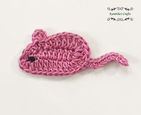 Crochet Mouse applique,Sew on patches,Nursery decor,Project decorative,Sew on applique kids,Decorations,Handmade Appliques,Embellishments by KanitthasCrafts on Etsy https://www.etsy.com/listing/600261626/crochet-mouse-appliquesew-on Crochet Animal Applique Patterns, Crochet Applique Patterns Free Animal, Crochet Decals Applique Patterns, Crochet Rabbit Applique Free Pattern, Crochet Mouse Applique, Kawaii Crochet Applique, Crochet Rabbit Applique, Crochet Storage Baskets Free, Kat Haken