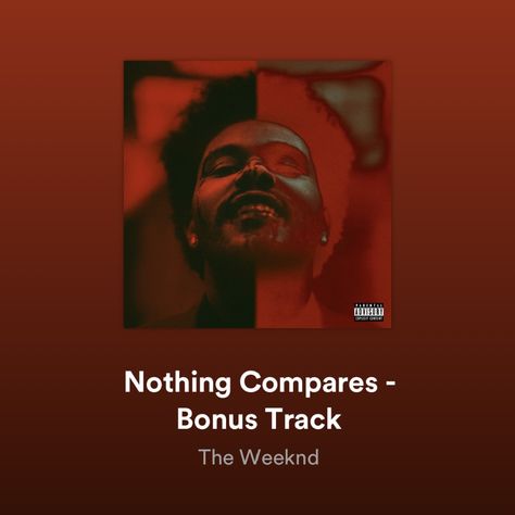 Nothing Compares The Weeknd, The Weeknd Nothing Compares, Heartless The Weeknd Spotify, The Weeknd Poster Beauty Behind The Madness, The Weeknd Heartless Video, Popular Song The Weeknd, Wifey Material, Parental Advisory, The Weeknd